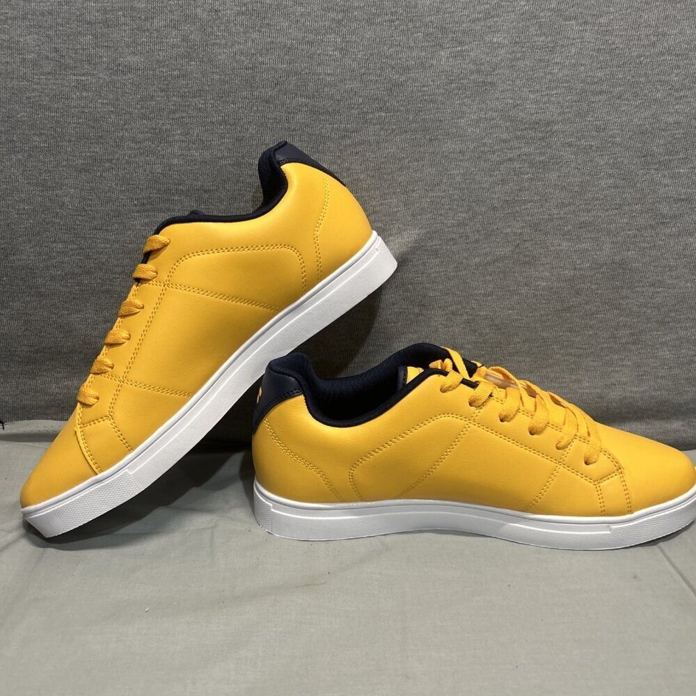 Fila Men’s Low Cut Charleston Casual Sneakers Size 10 Yellow Lace Up - Picture 2 of 9
